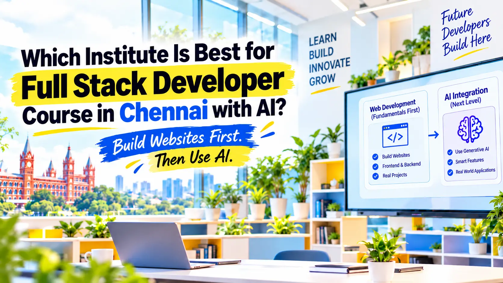 Which Institute Is Best for a Full Stack Developer Course in Chennai with AI?