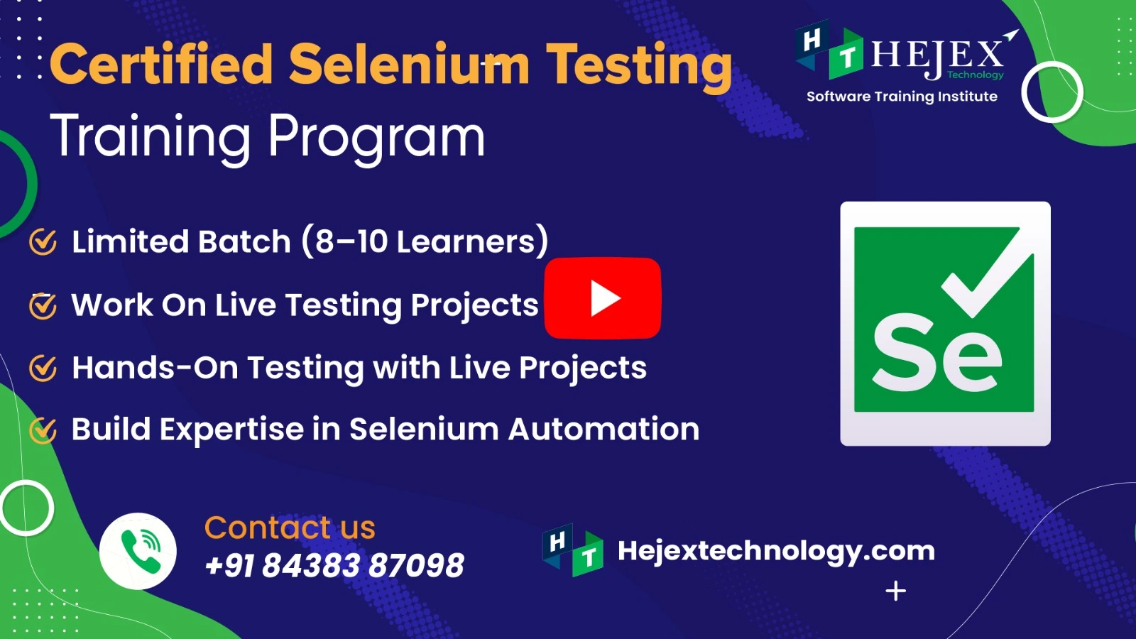 Selenium Training in Chennai