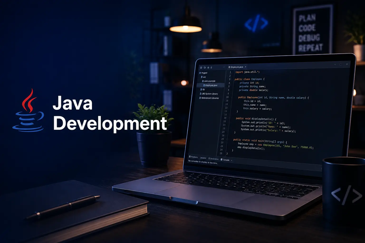 Java Development course at Hejex Technology
