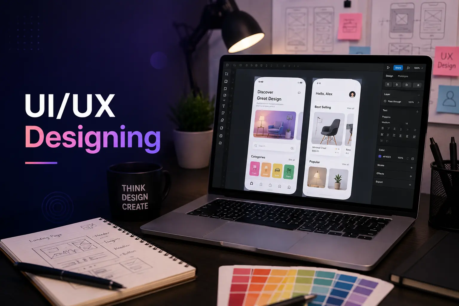 UI/UX Design course at Hejex Technology